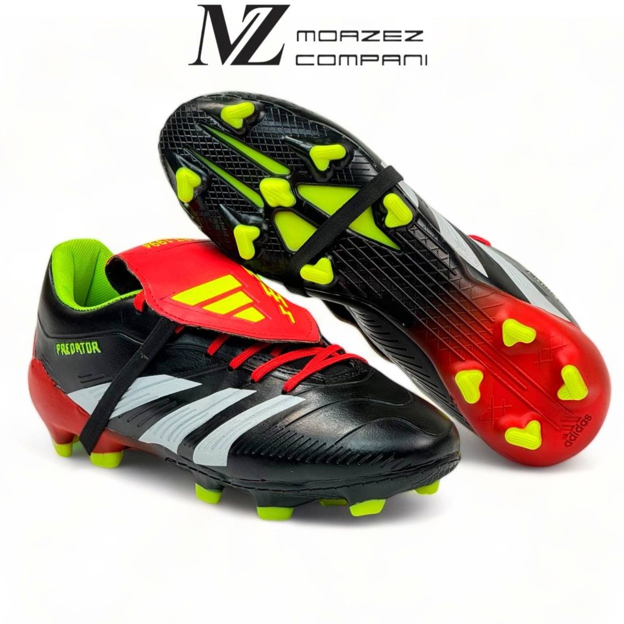 کفش فوتبال آدیداس پردیتور بلینگام رنگ قرمز و آبی