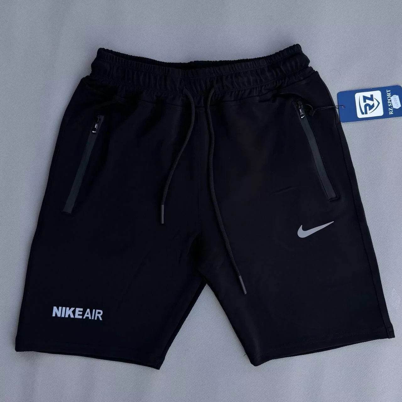 شلوارک غواصی نایکی جنس غواصی رنگ مشکی و طوسی