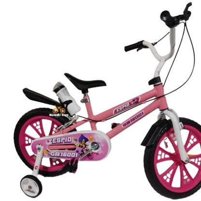 دوچرخه کودک سایز ۱۶ اینچ با تکیه‌گاه