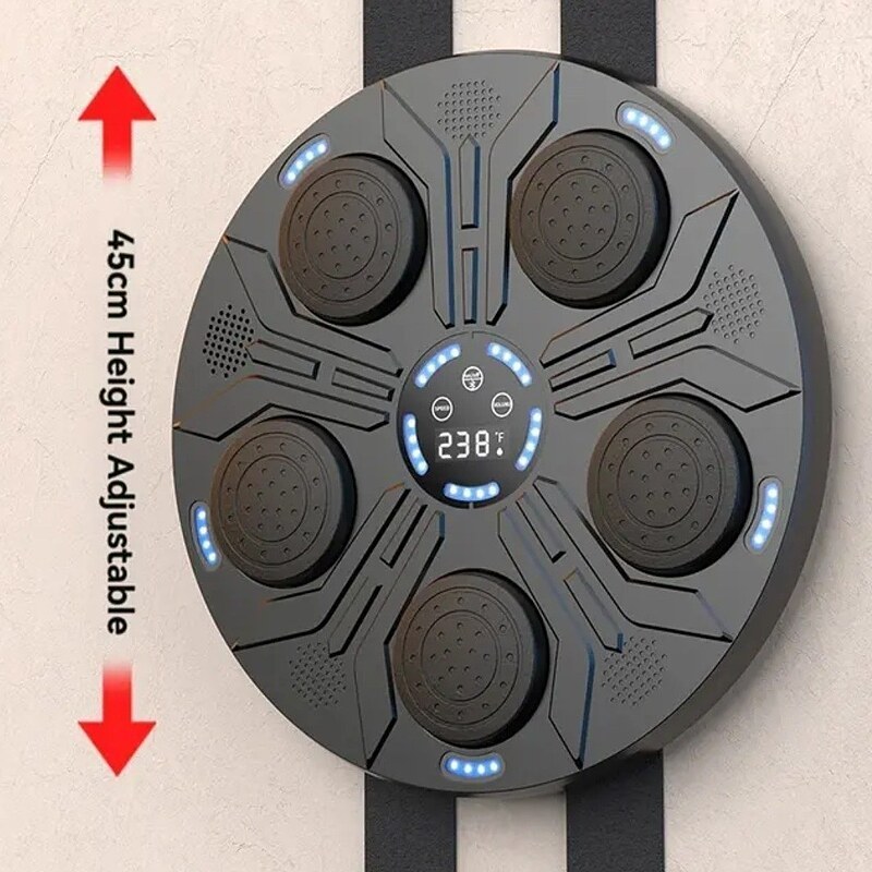 دستگاه بوکس موزیکال دیواری هوشمند همراه با دستکش