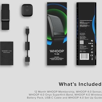 مچ بند ورزشی WHOOP 4.0 با اشتراک ۱۲ ماهه