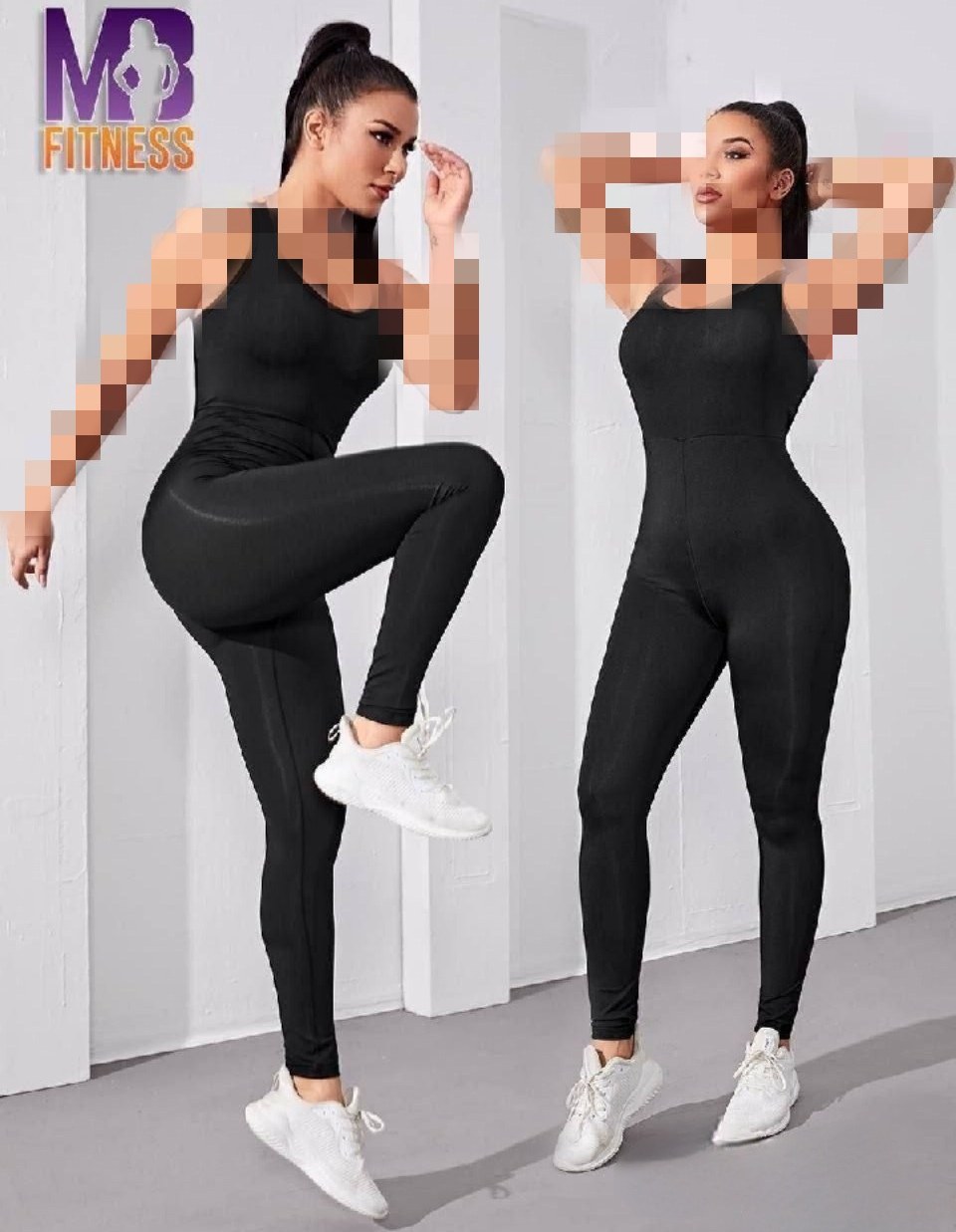 یکسره ورزشی زنانه MB Fitness کد 1497