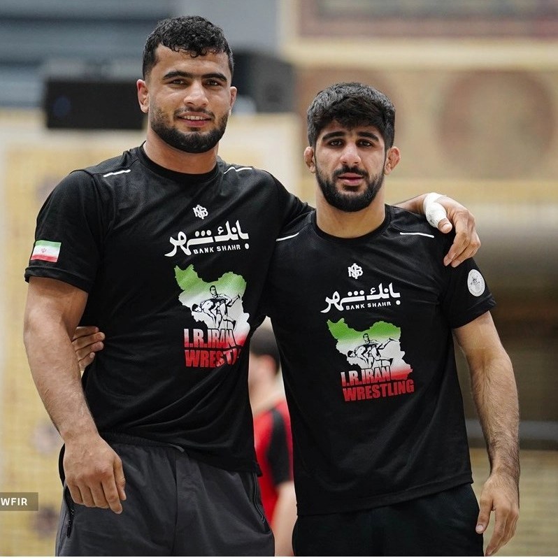 ست تمرین تیم ملی کشتی سایز XL تا XXL