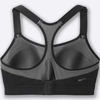 نیم تنه ورزشی زنانه بروکس مدل Dare Racerback رنگ قهوه ای گلبهی