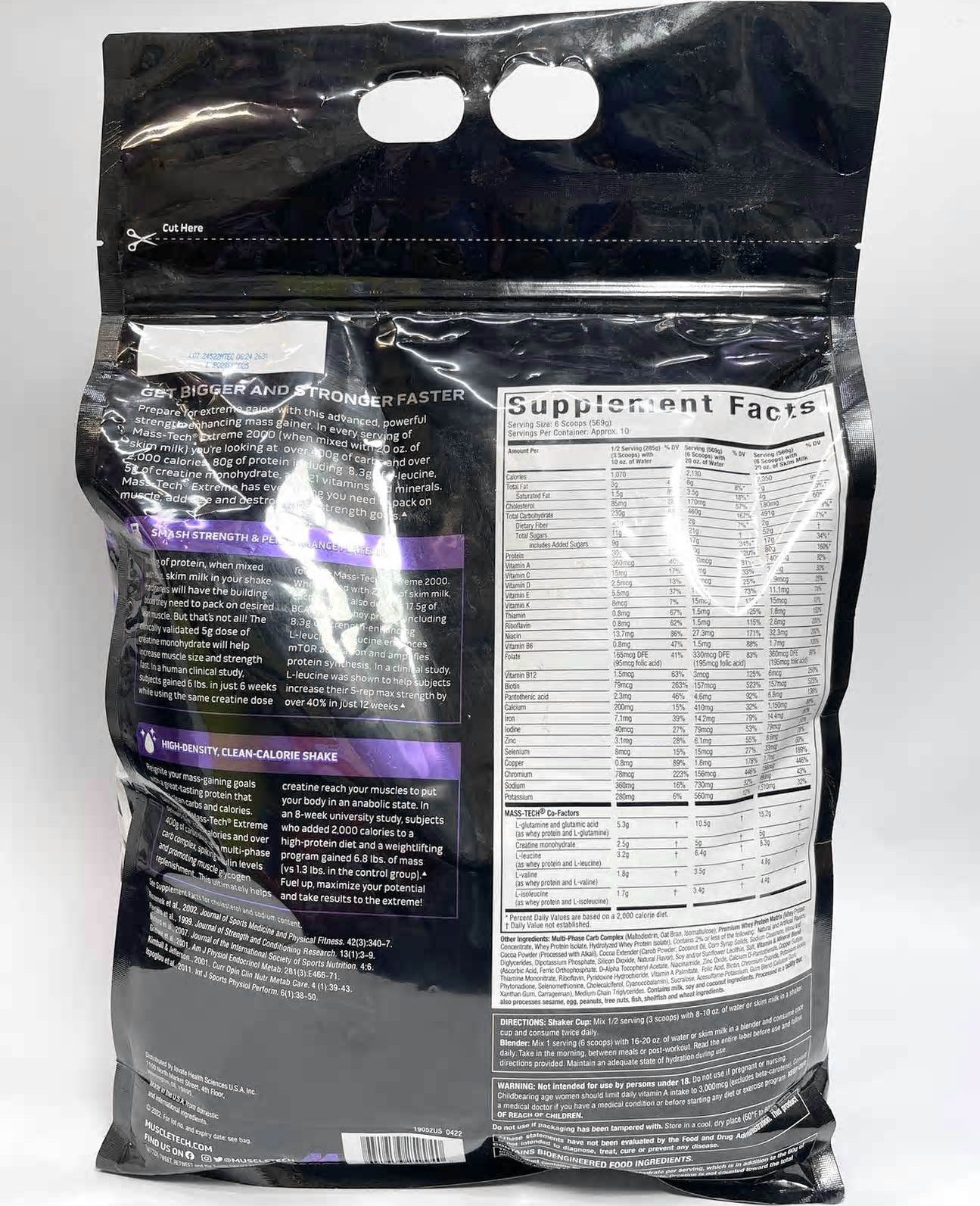 گینر مس تک ۵.۵ کیلوگرم اکستریم MT