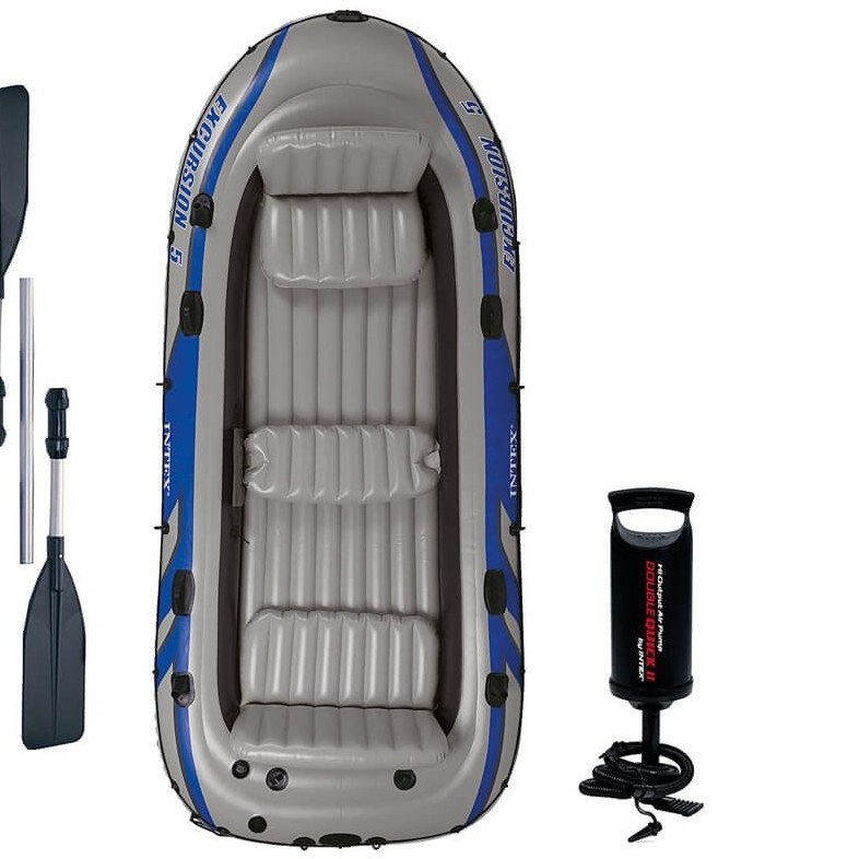 قایق بادی ۵ نفره اکسکروشن مدل 68325 اینتکس