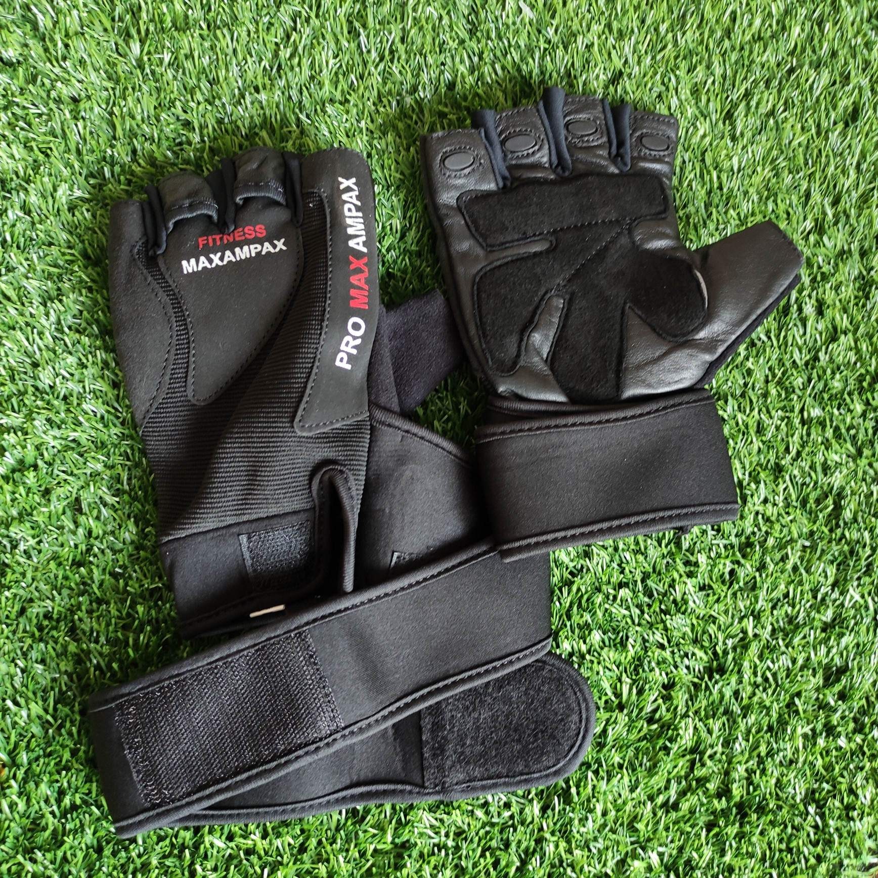 دستکش بدنسازی مردانه نیمه انگشتی ماراتن