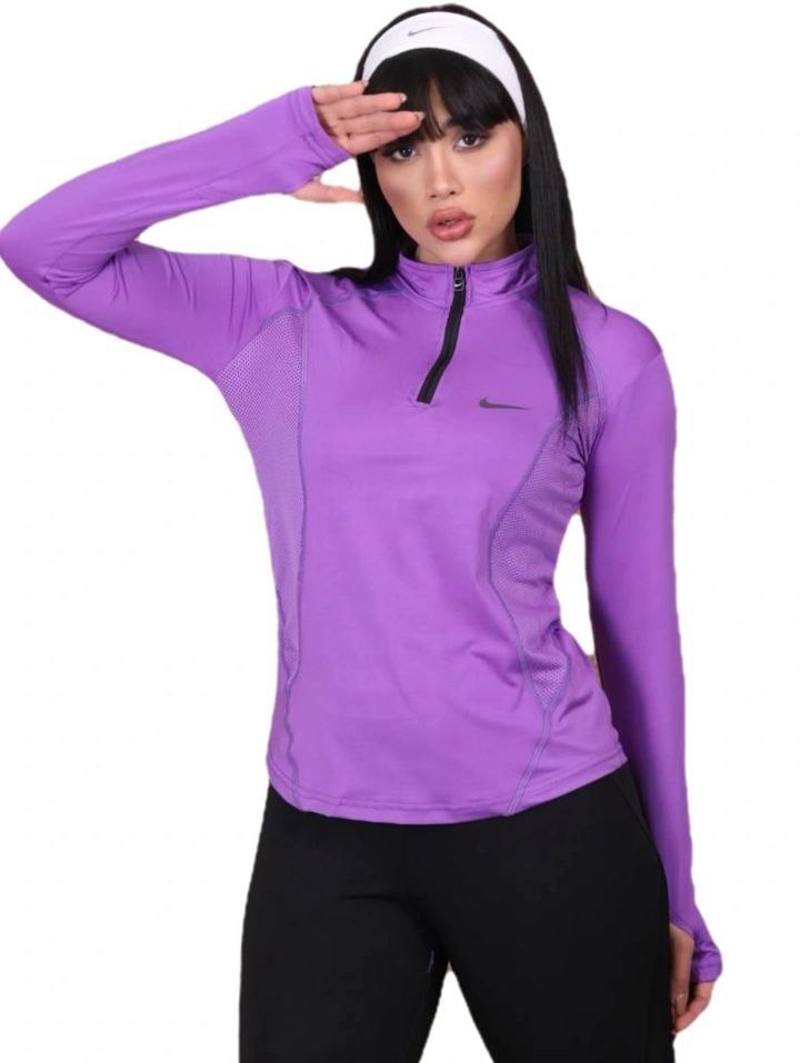 تیشرت نیم زیپ فینگردار زیربغل تنفسی کد 210