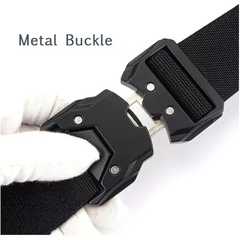 کمربند تاکتیکال سگک ترکیبی بند برزنت مقاوم مناسب کوهنوردی و نظامی