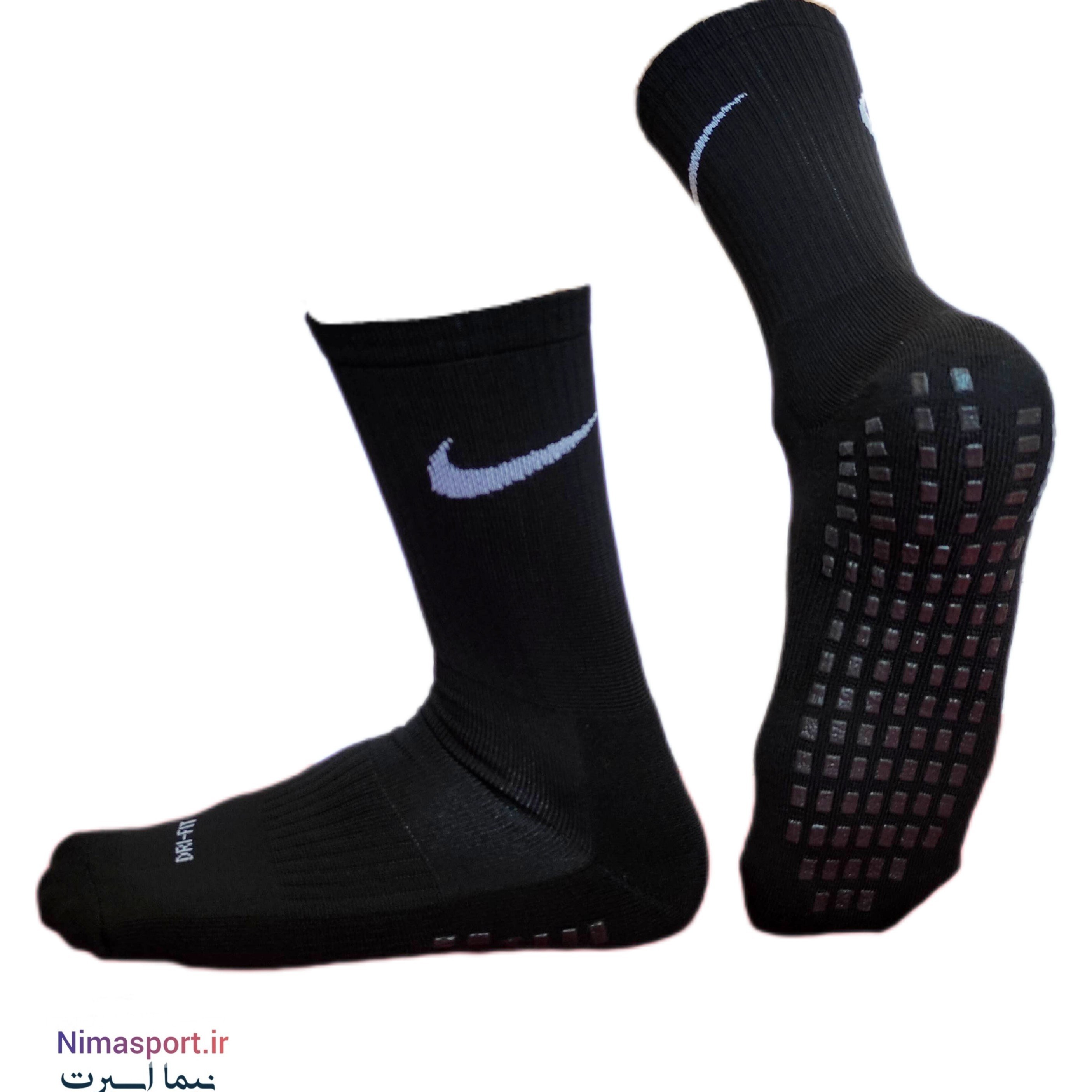 جوراب ورزشی مردانه استپ دار نایک