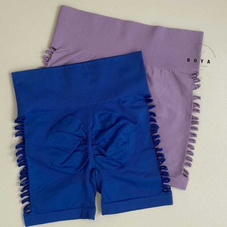 شورتک ورزشی کمر پهن و بغل زاپ زنانه