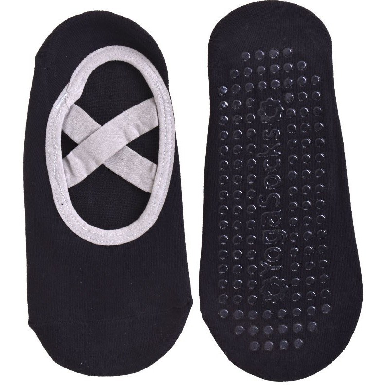 جوراب یوگا و باله بند دار نخی کد JOR60