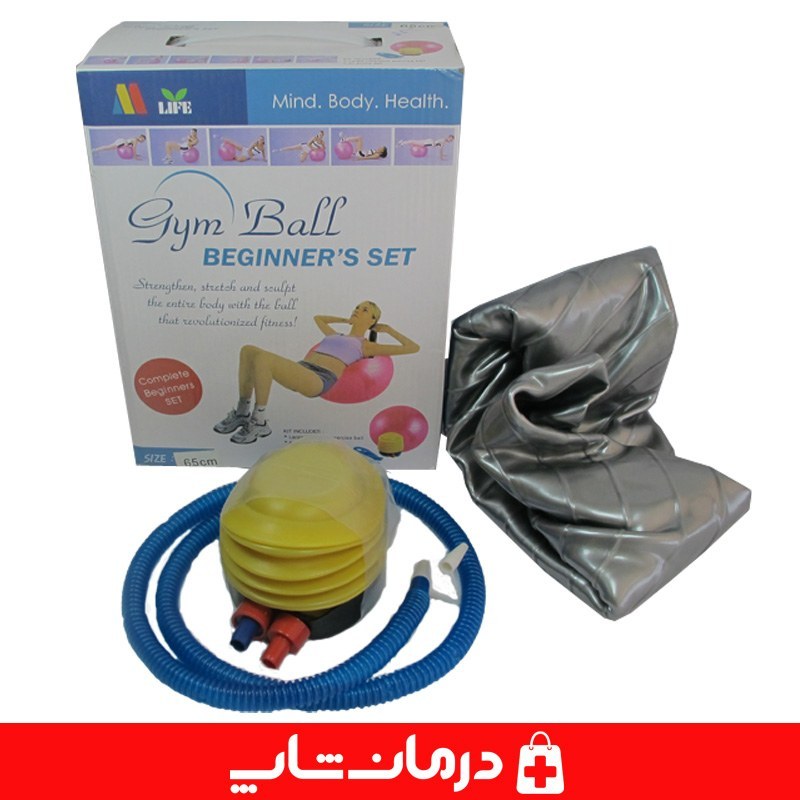 توپ پیلاتس و ایروبیک سایز ۶۵ پلاستیکی