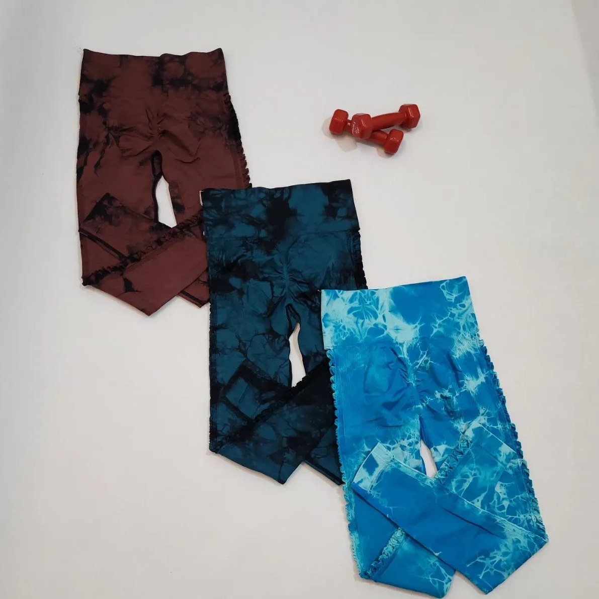 لگ ورزشی زنانه سیملس زاپدار رنگی