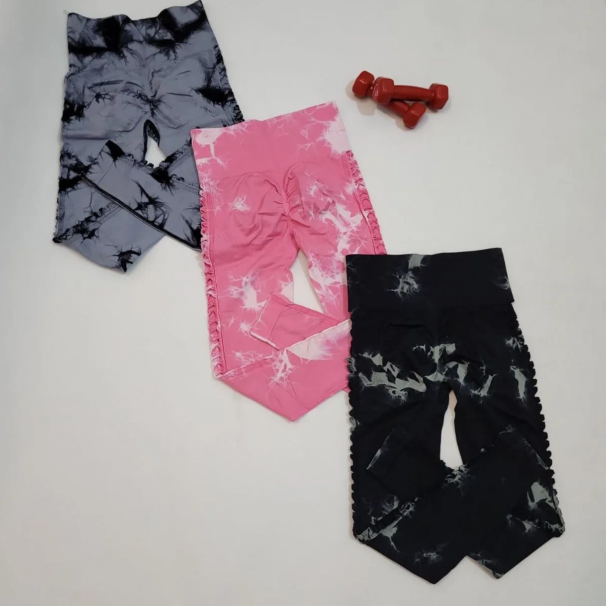 لگ ورزشی زنانه سیملس زاپدار رنگی