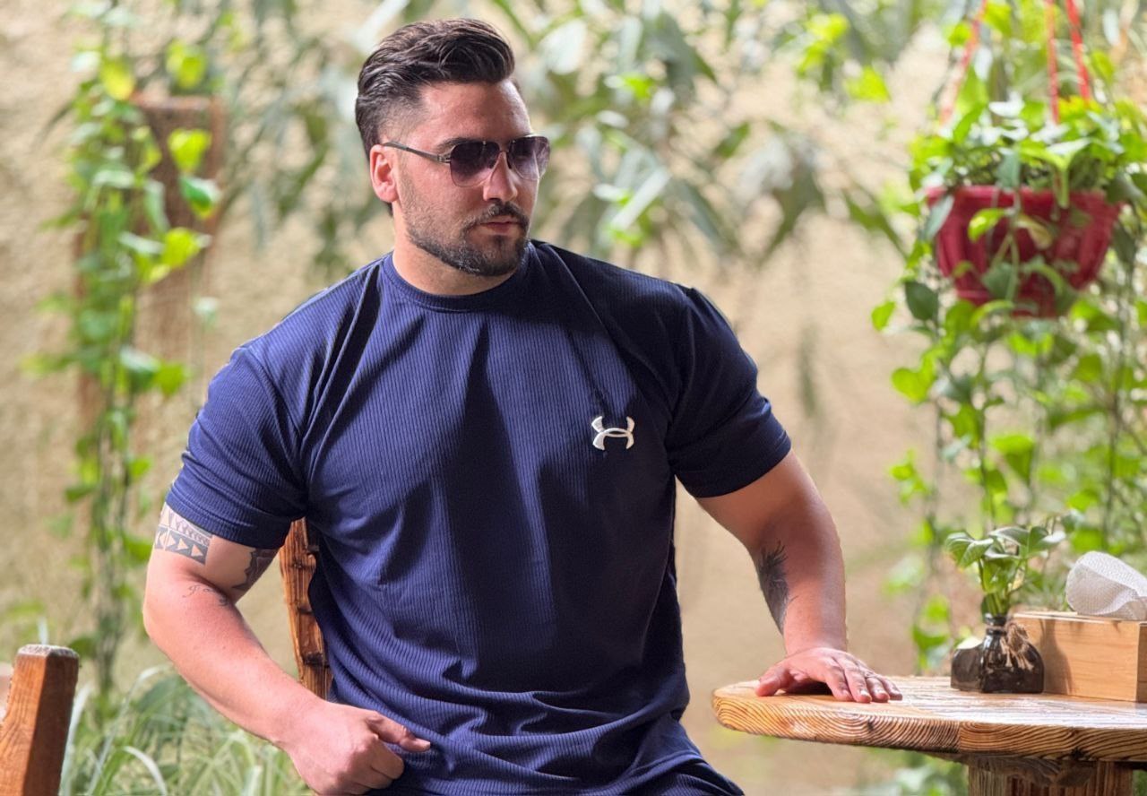 ست لباس ورزشی مردانه شلوار و تیشرت