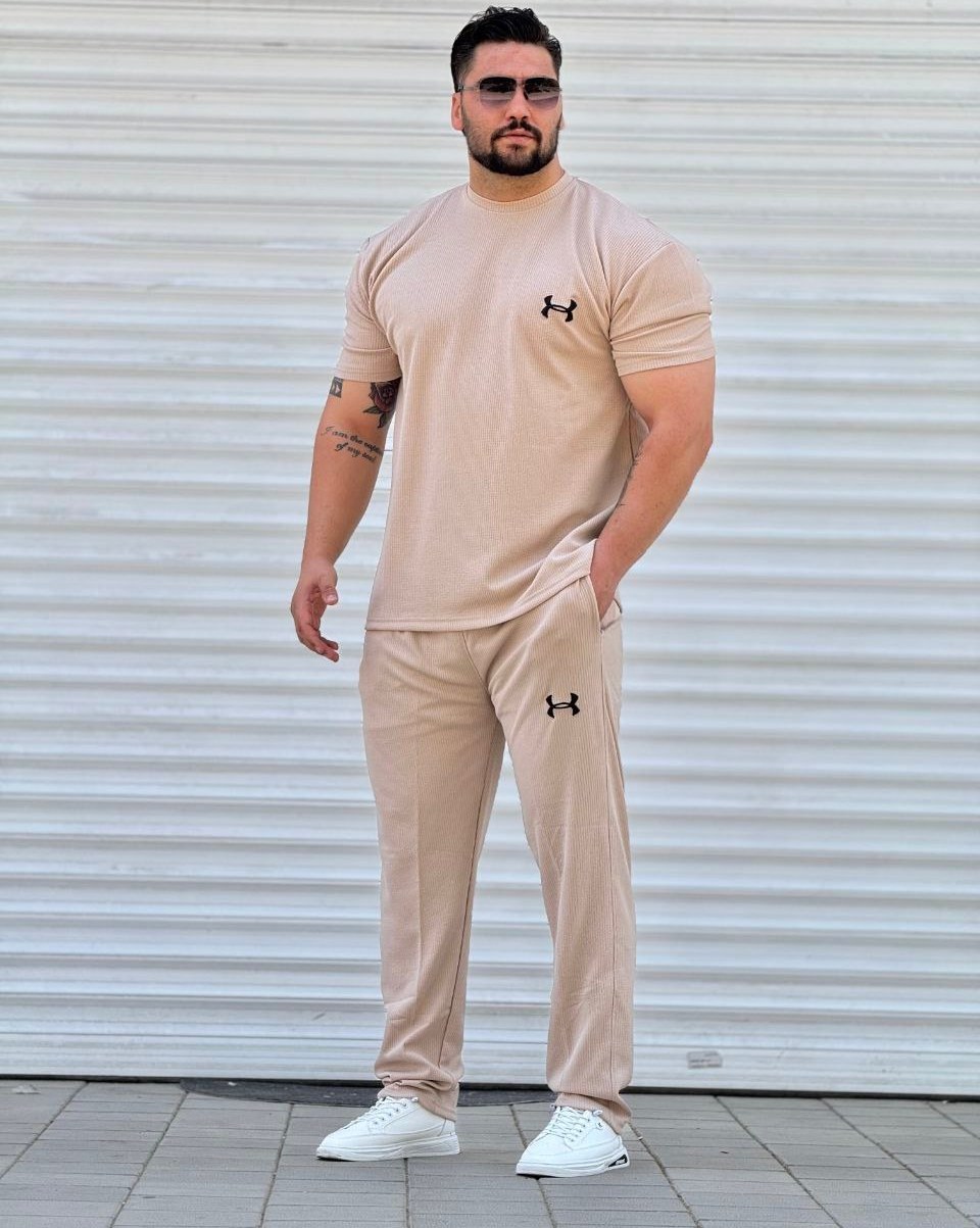 ست لباس ورزشی مردانه شلوار و تیشرت
