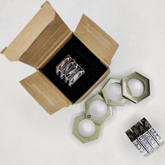 پنجه بوکس تاشو حلقه ای رندوم