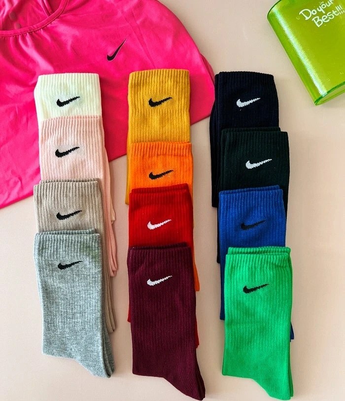 جوراب ورزشی ساق بلند نایک مدل 901022