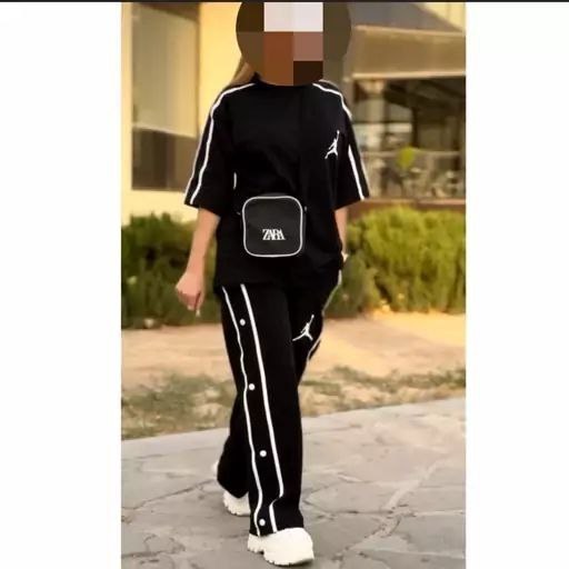 ست ورزشی زنانه جردن سوپر اسپان مشکی