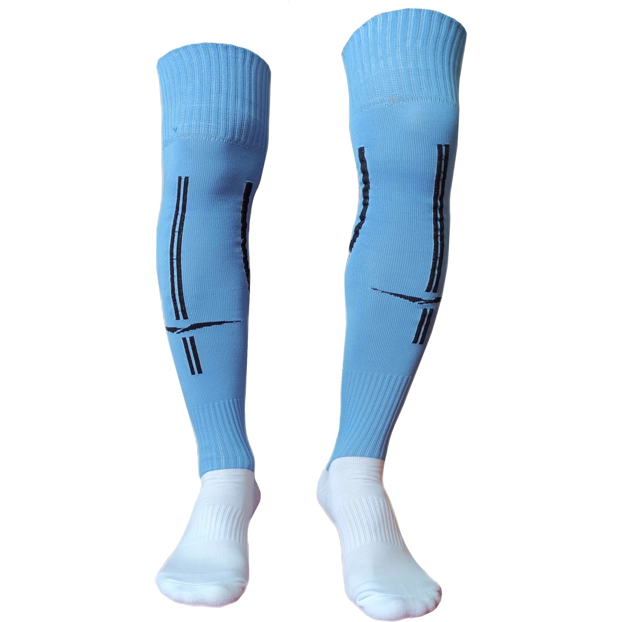 جوراب فوتبال ساق بلند مدل کف حوله ای