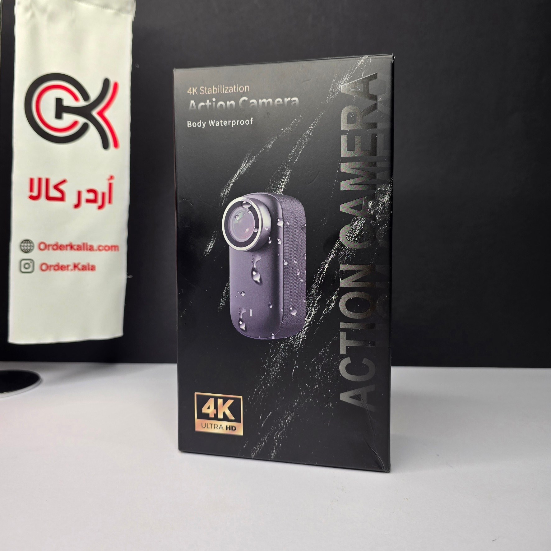 دوربین اکشن ۴K مغناطیسی ضدآب مدل M11 با نمایشگر