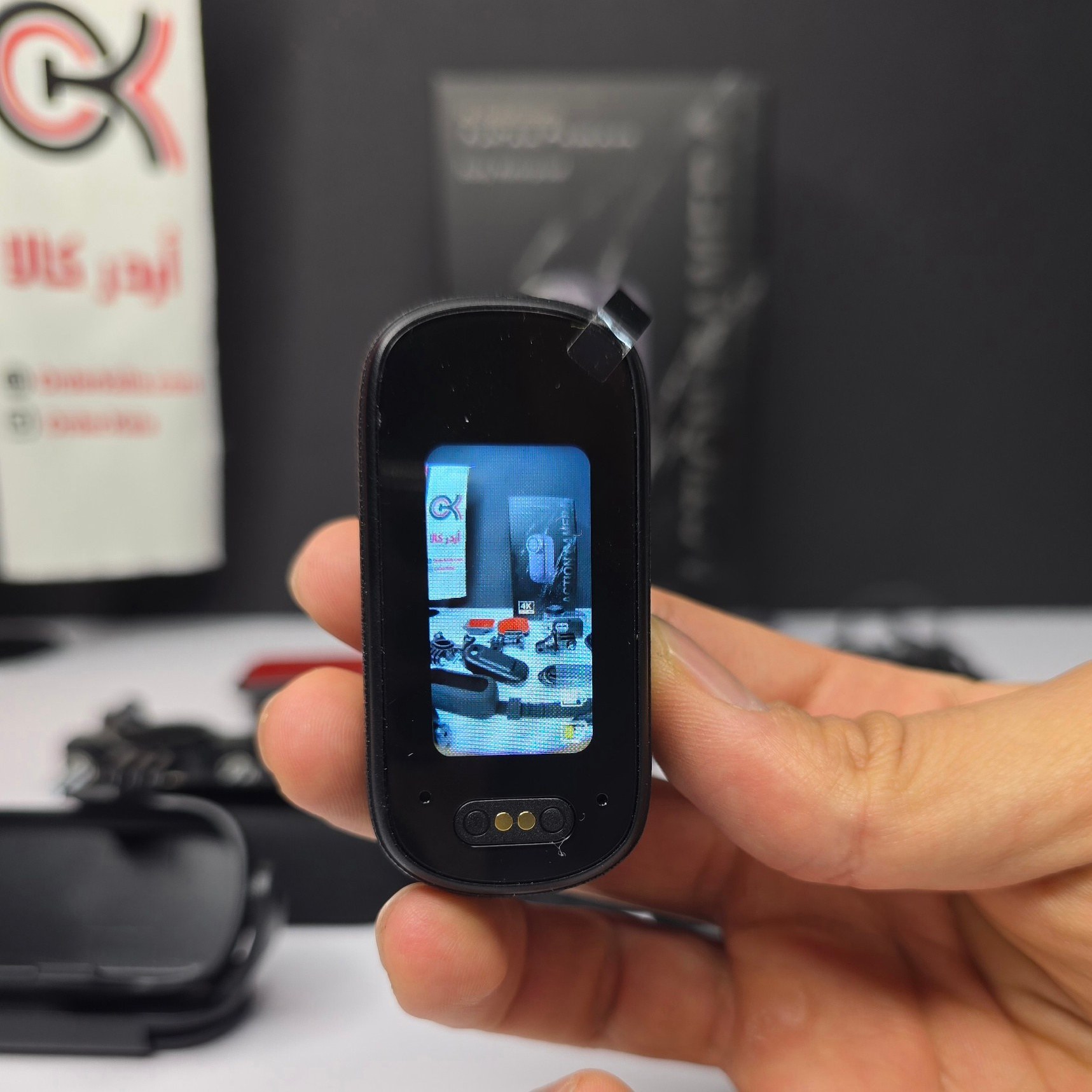 دوربین اکشن ۴K مغناطیسی ضدآب مدل M11 با نمایشگر