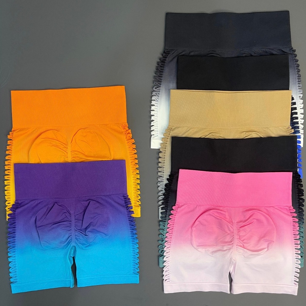 شلوارک ورزشی زنانه مدل سیملس زاپدار آمبره کد 0619