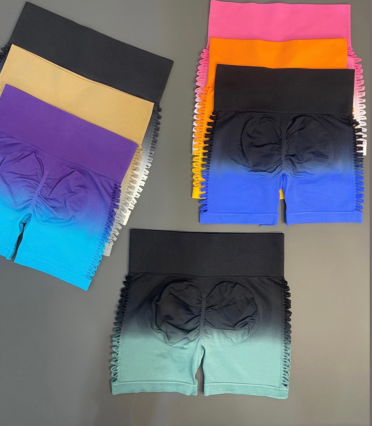 شلوارک ورزشی زنانه مدل سیملس زاپدار آمبره کد 0619