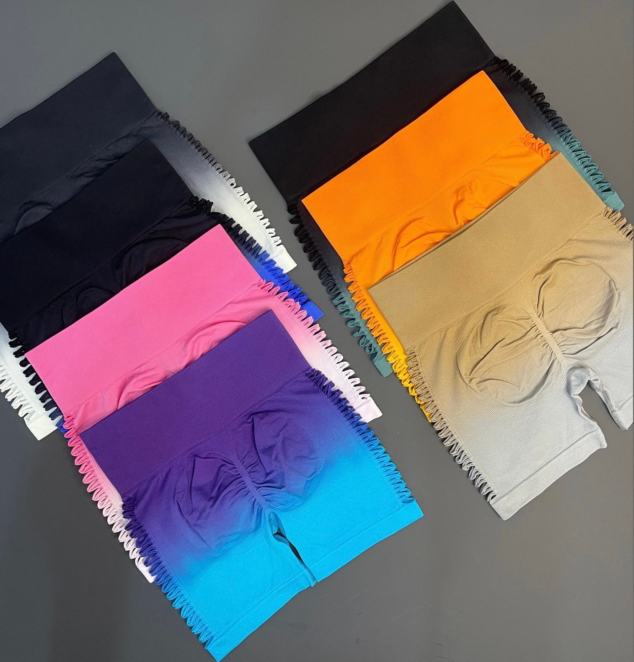 شلوارک ورزشی زنانه مدل سیملس زاپدار آمبره کد 0619