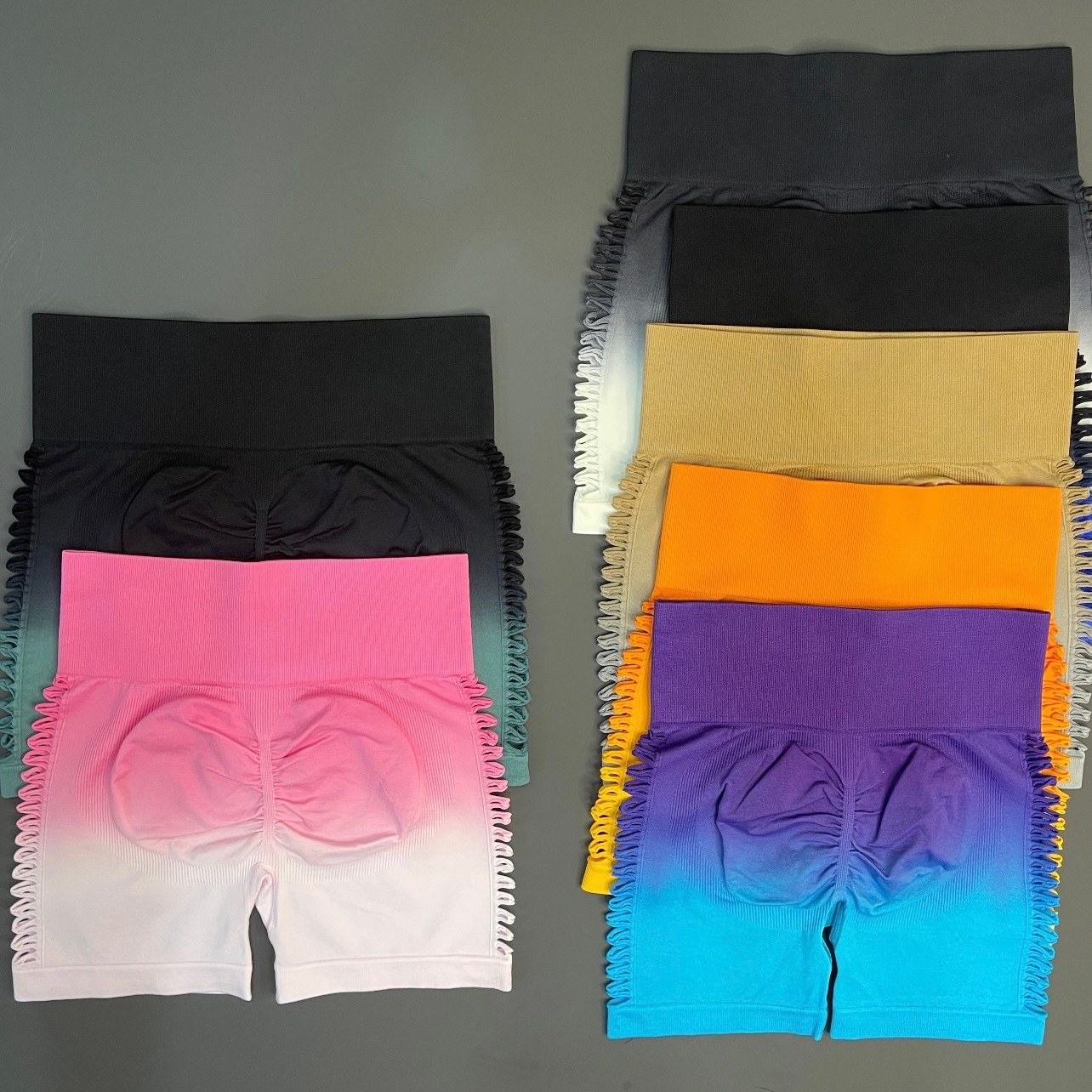 شلوارک ورزشی زنانه مدل سیملس زاپدار آمبره کد 0619