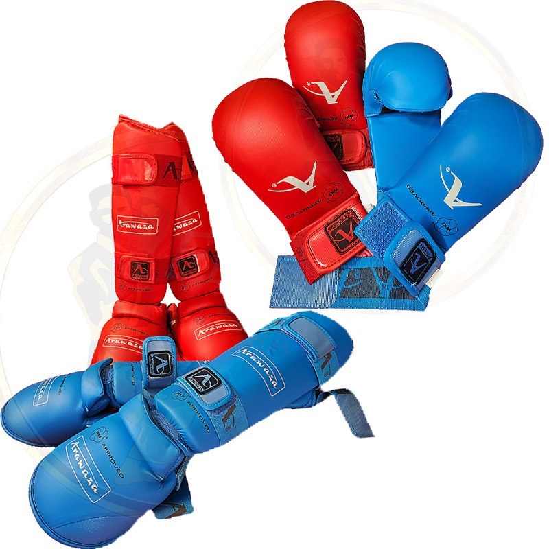 ساق بند ورزشی آراوازا ست دستکش و ساق روپایی 2024