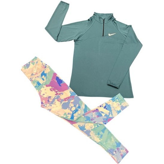 بلوز ورزشی زنانه نیم زیپ نایک