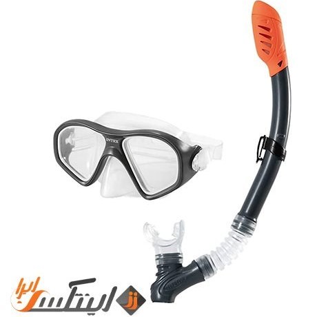 اسنورکل و ماسک شنا بزرگسال اینتکس کد 55648