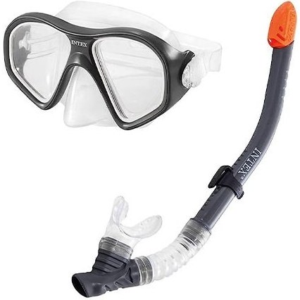 اسنورکل و ماسک شنا بزرگسال اینتکس کد 55648