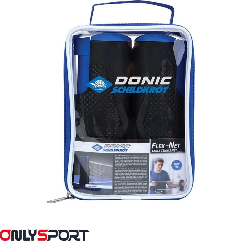 تور و گیره میز پینگ پنگ دونیک شیلدکروت FLEX-NET OLK