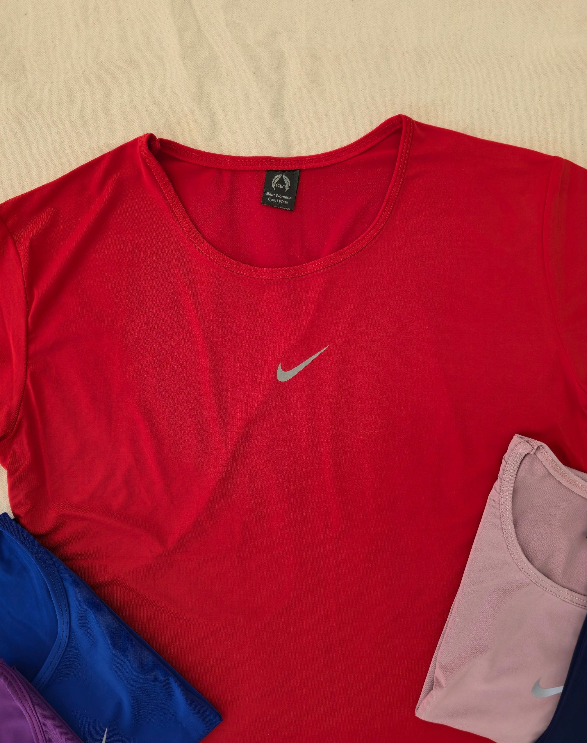 تیشرت ورزشی زنانه نایکی مدل یقه گرد