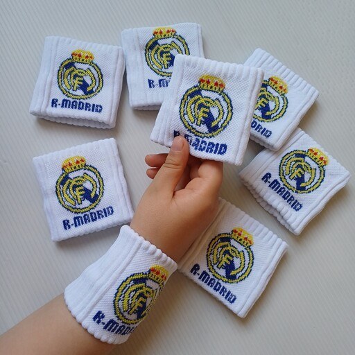 مچ بند ورزشی رئال مادرید بسته دو عددی