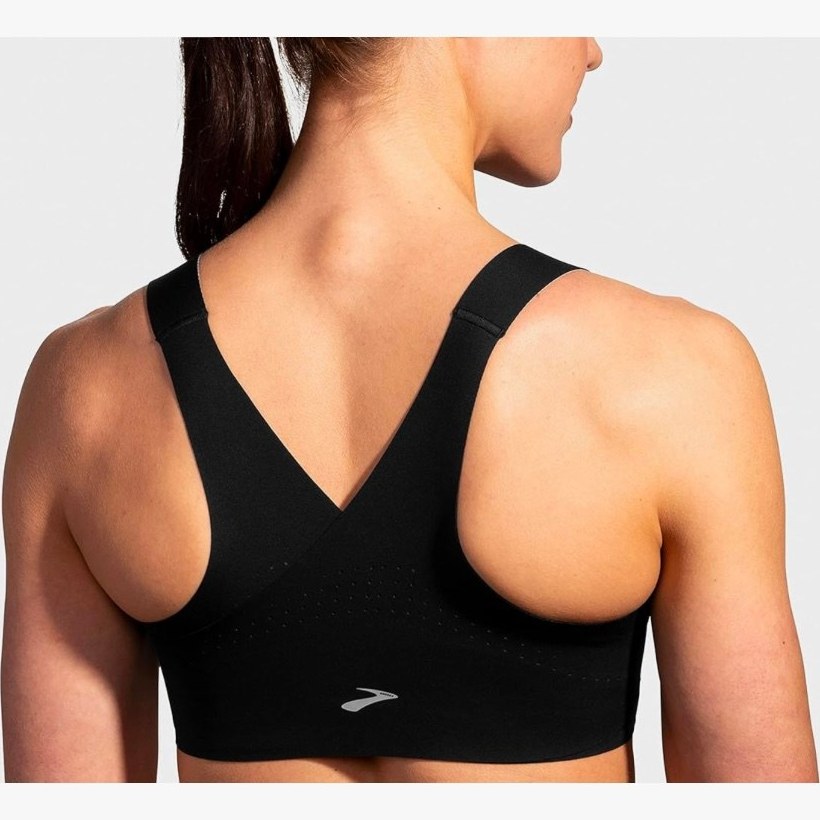 نیم تنه ورزشی زنانه بروکس مدل Dare Crossback مشکی