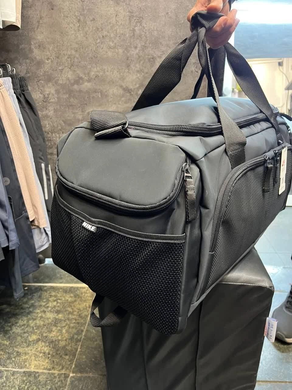 ساک ورزشی تفکیکی کوله شو نایکی