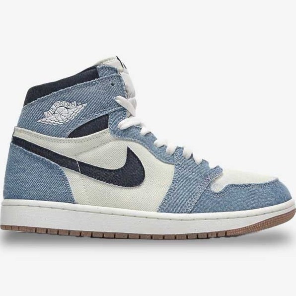 کفش بسکتبال نایکی مدل Jordan 1 Retro High رنگ آبی