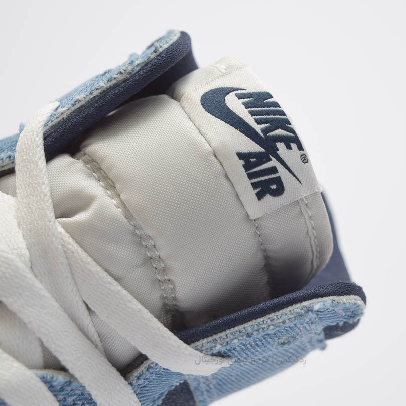 کفش بسکتبال نایکی مدل Jordan 1 Retro High رنگ آبی