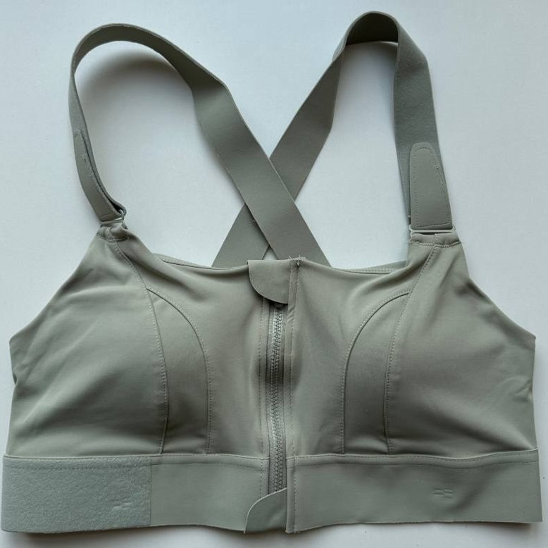 نیم تنه ورزشی حرفه‌ای جلو زیپ‌دار با پد ثابت