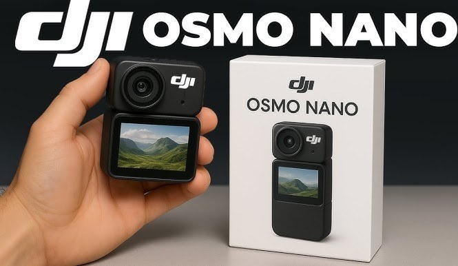 دوربین اکشن دی جی آی Osmo Nano ظرفیت ۱۲۸ گیگابایت
