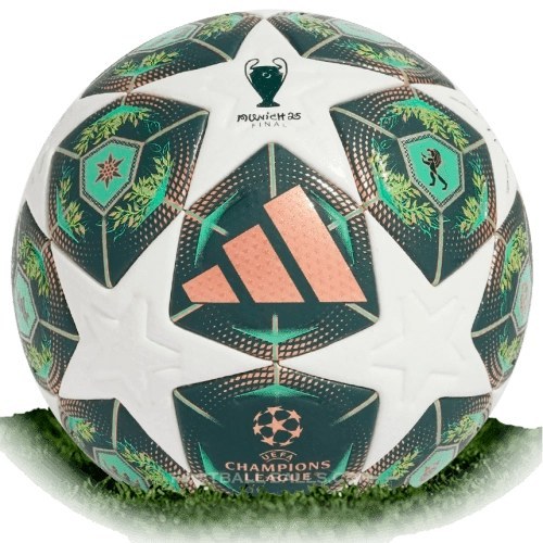 توپ فوتبال آدیداس مدل 2025 سایز 5 چرمی پرسی