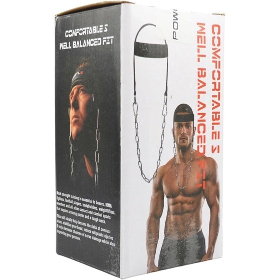 تسمه گردن زنجیری پاور ایکس مدل ۴۰۳H0330 مشکی