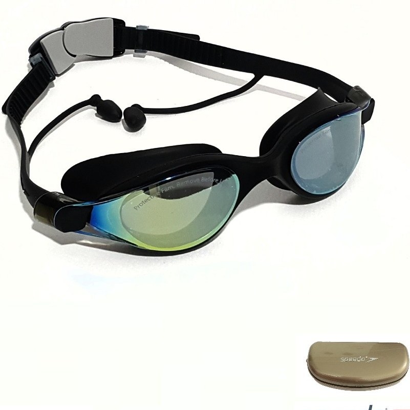 عینک شنا اسپیدو مدل S101 قاب طلایی