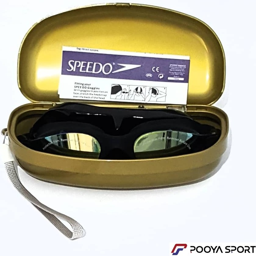 عینک شنا اسپیدو مدل S101 قاب طلایی