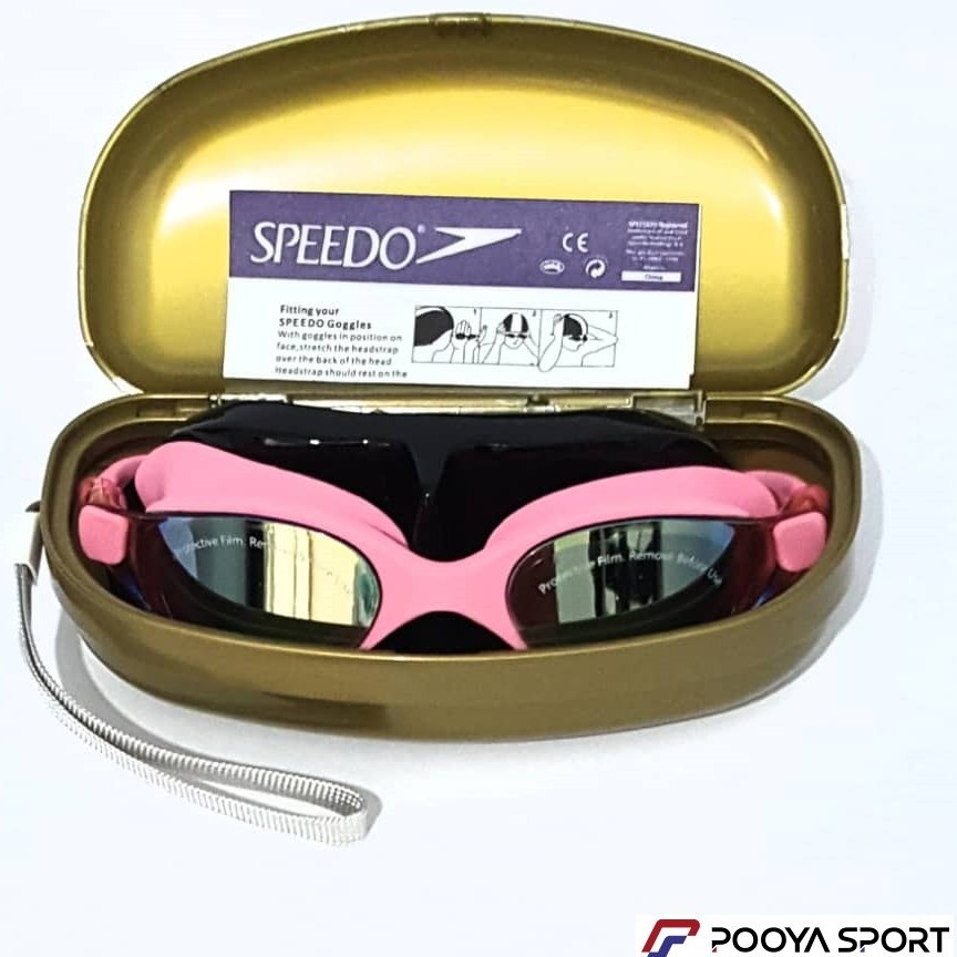 عینک شنا اسپیدو مدل S101 قاب طلایی