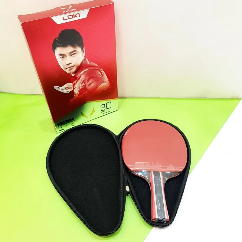راکت پینگ پنگ لوکی مدل 3 ستاره کربن دار
